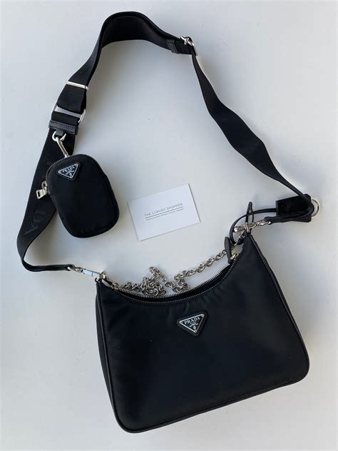 prada sling bag dupe|prada nylon shoulder bag black.